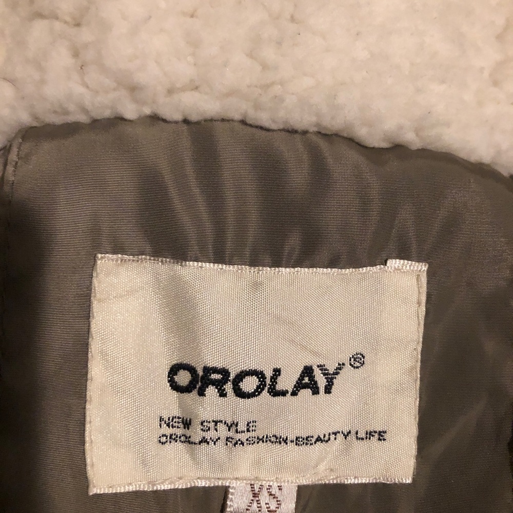 Orolay Women’s XS khaki Winter Coat